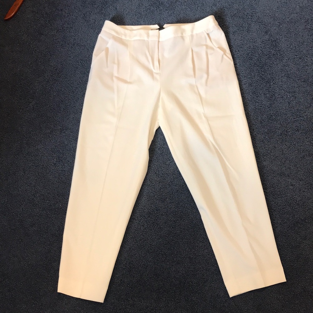 BCBG white slacks